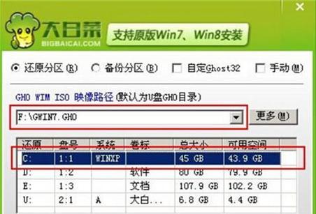 Win7大白菜U盘破解密码教程（详解Win7系统使用大白菜U盘破解密码的方法）
