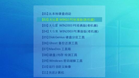 以大白菜系统盘启动系统教程（大白菜系统盘使用教程，轻松启动您的电脑系统）